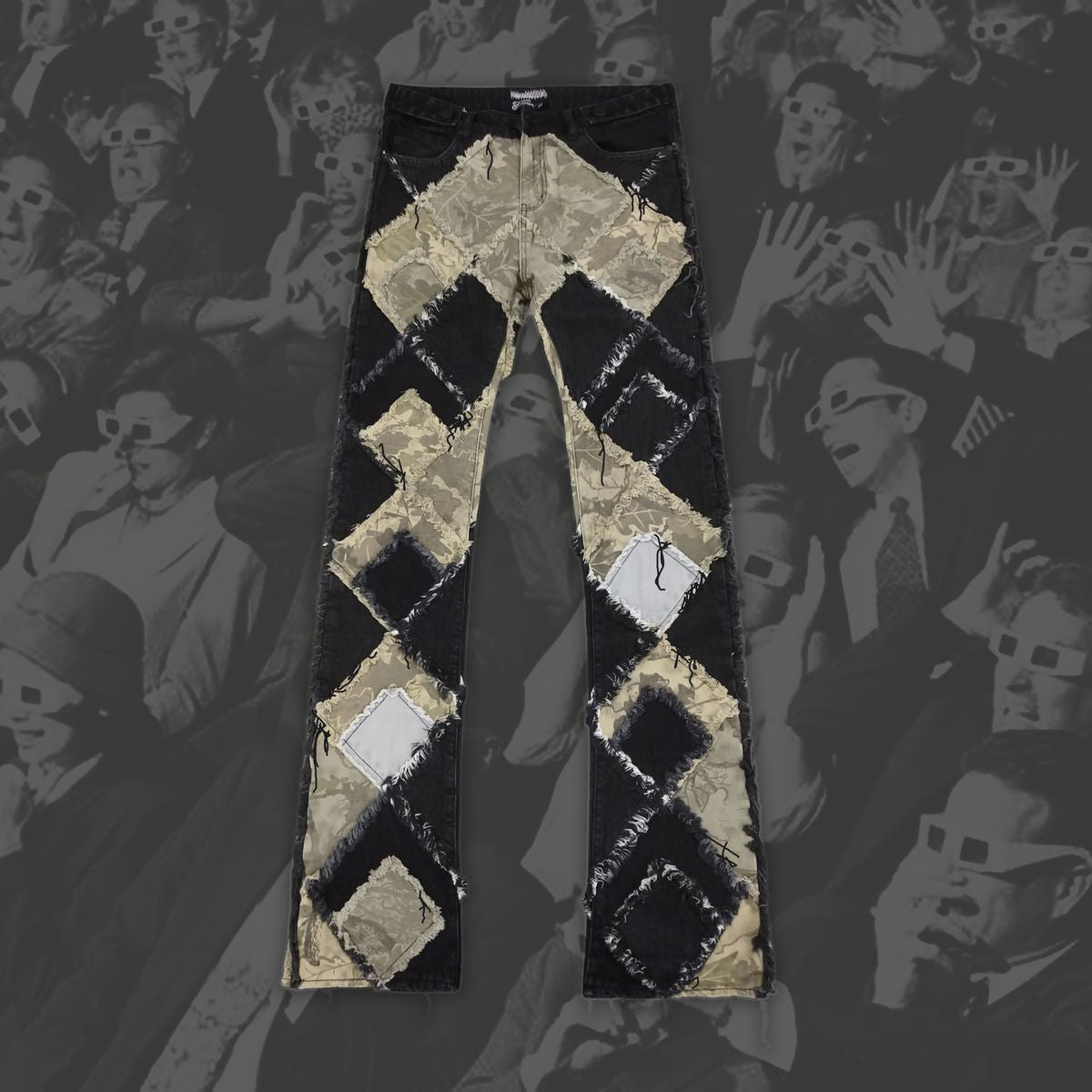 "TWAIN" ARGYLE CAMO PANT