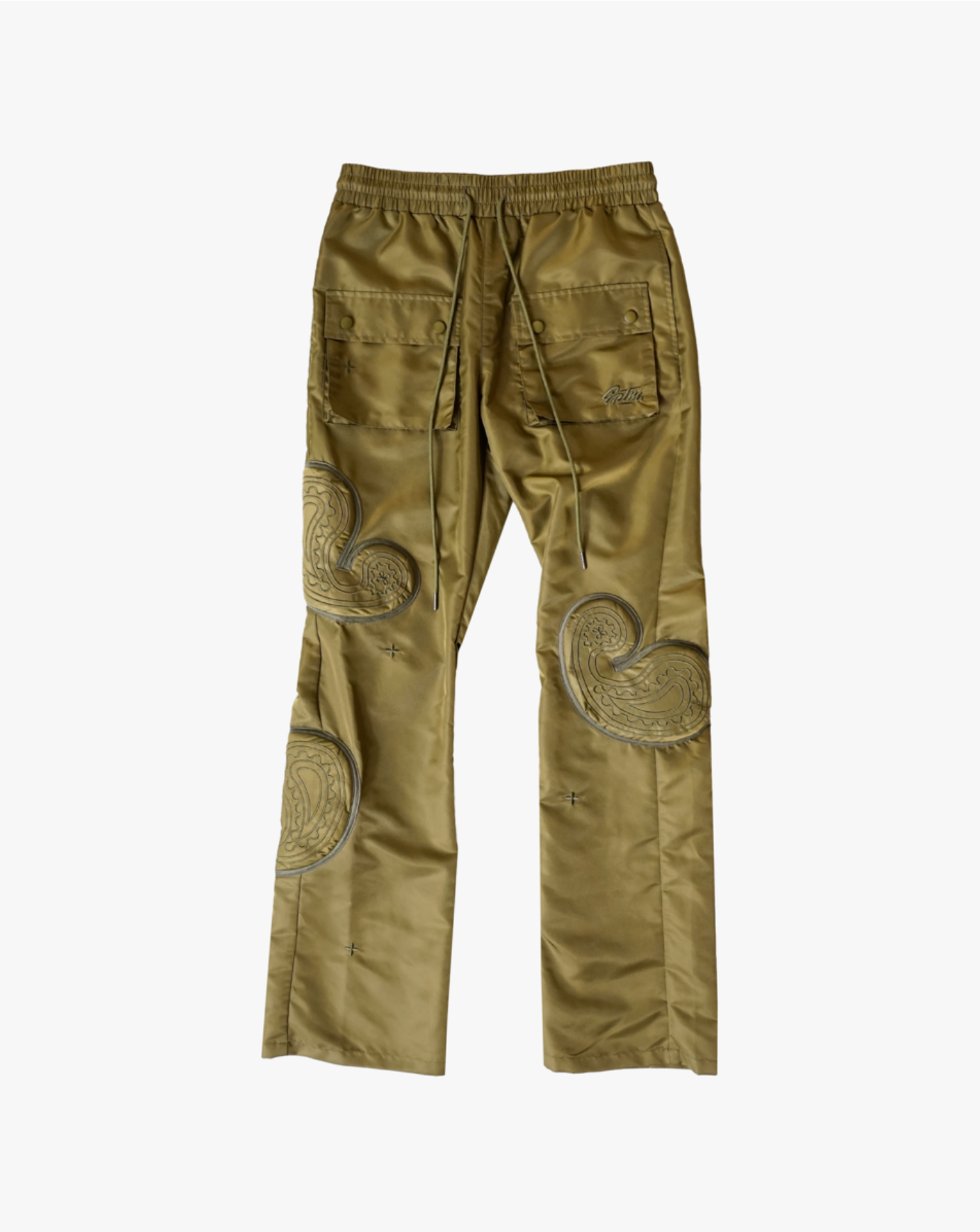 PUFFER PAISLEY PANTS
