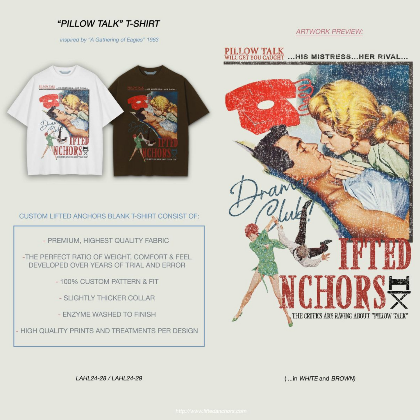 "PILLOW TALK" T-SHIRT