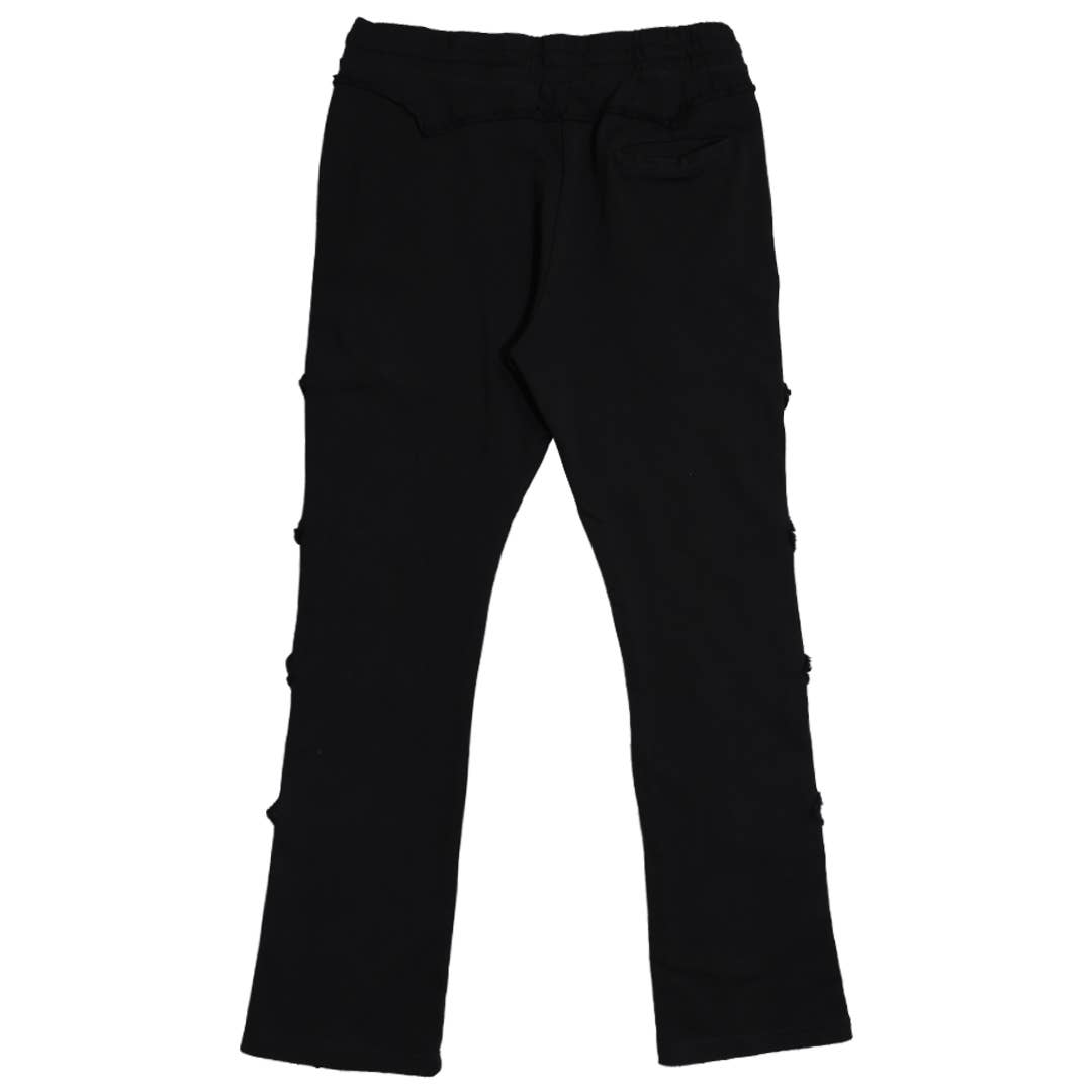 MIDNIGHT RODEO FLARE JOGGER: Black / 2XL