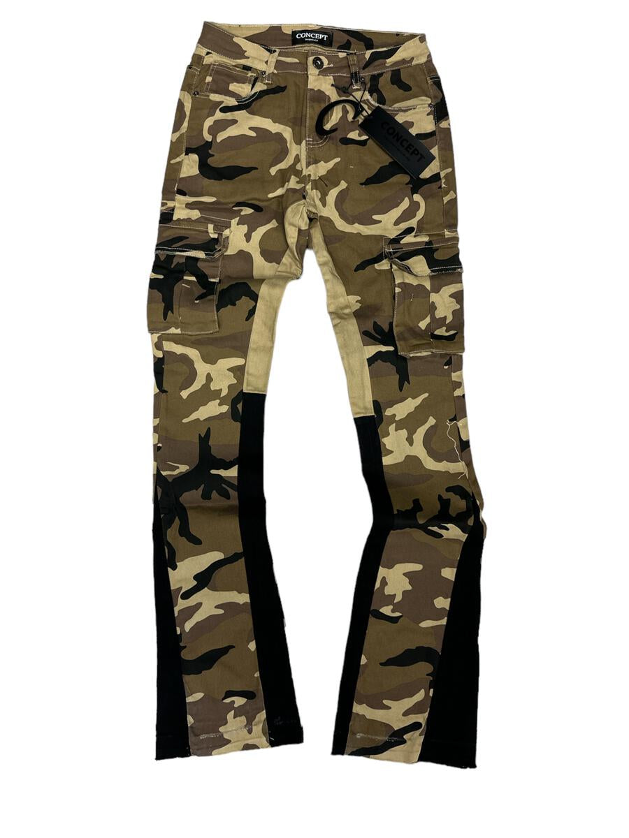 Camo Flare Jeans