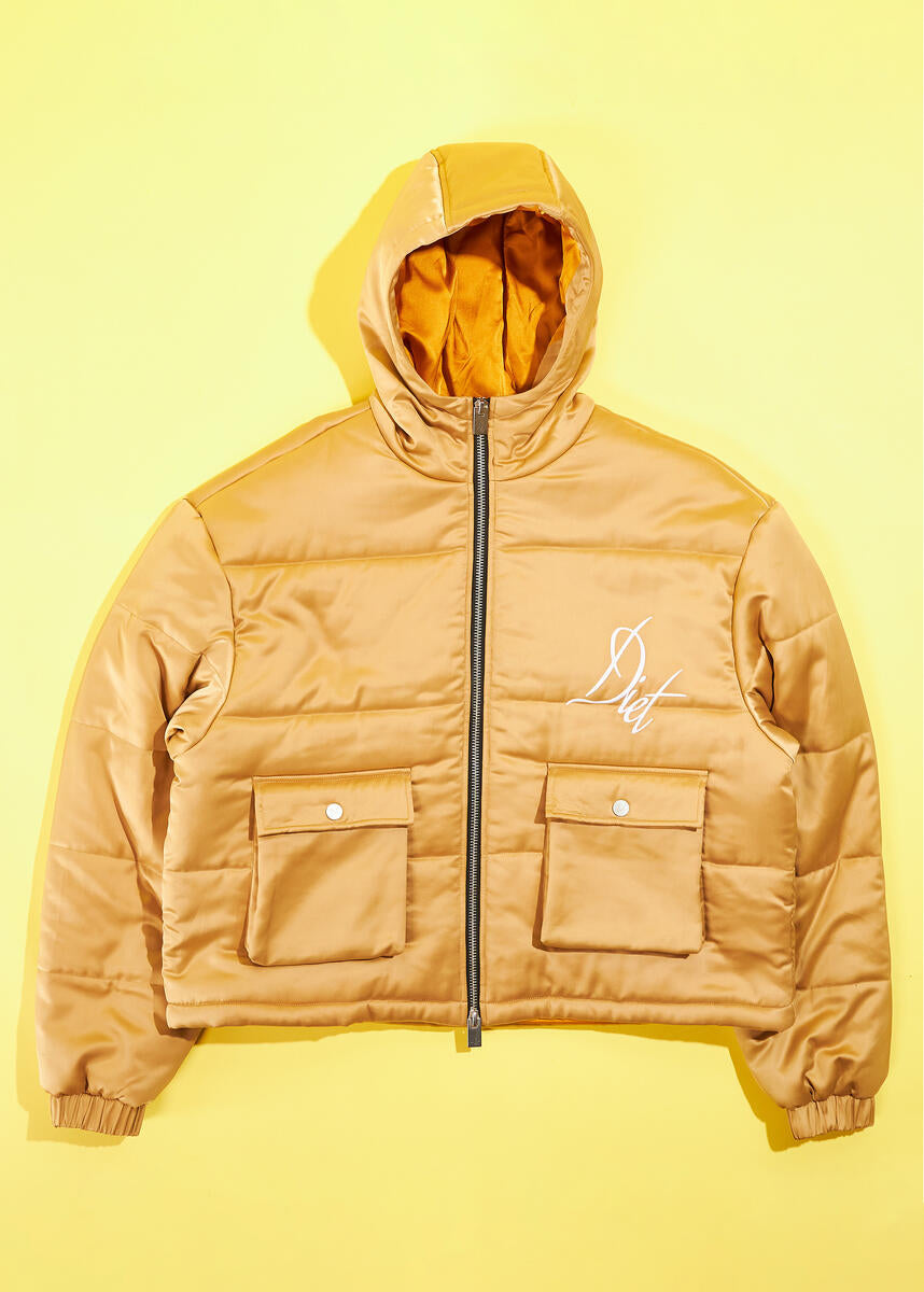 Hooded puffer jacket