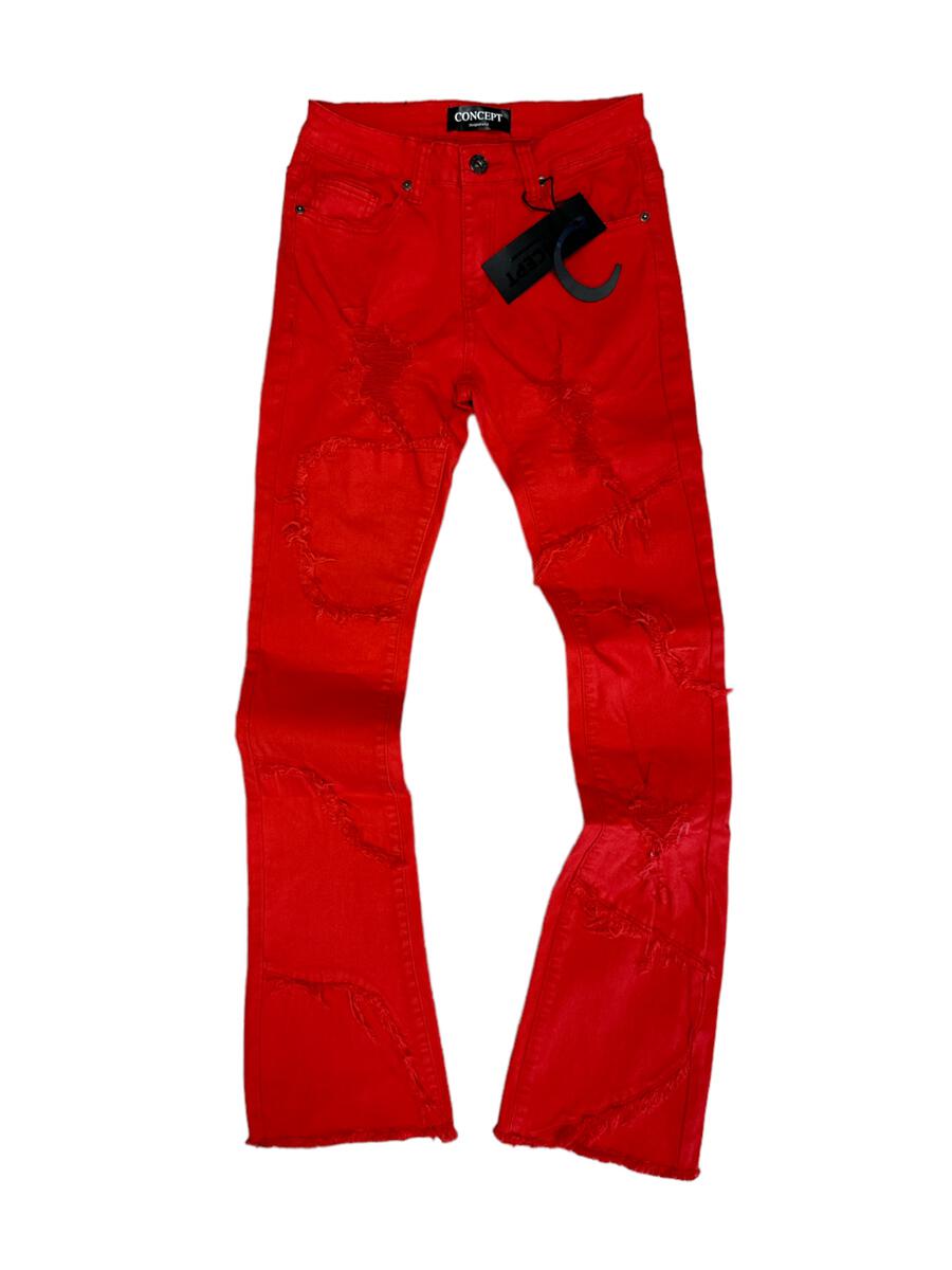 Concept stacked pants