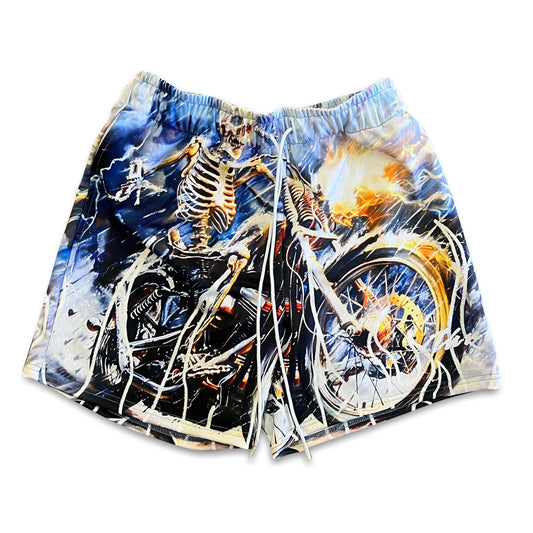 Skull Rider Shorts