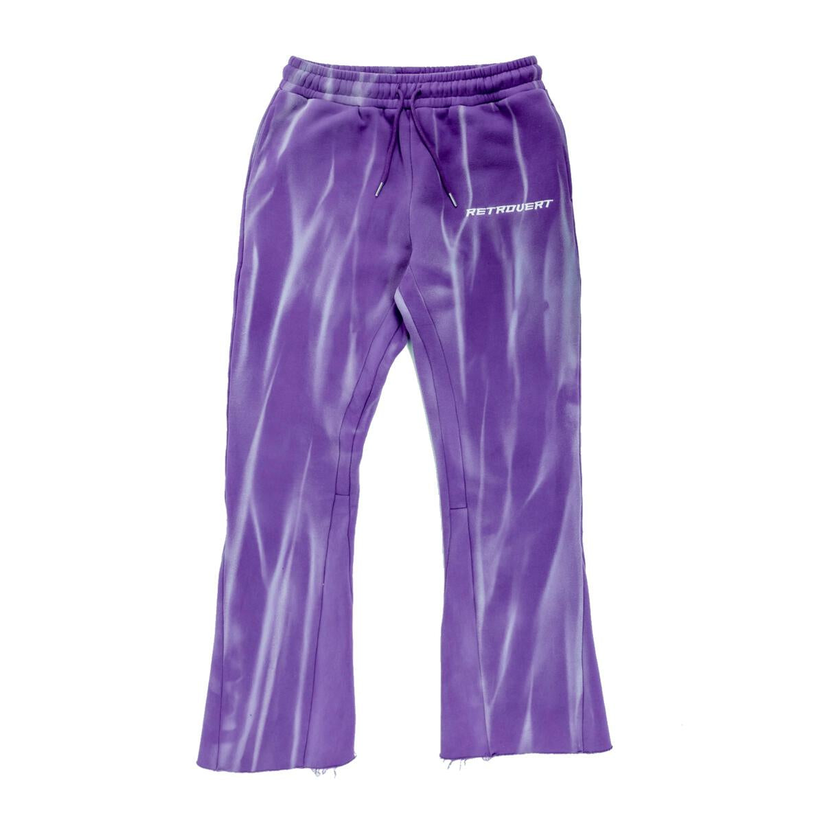 Washed Flare Pants