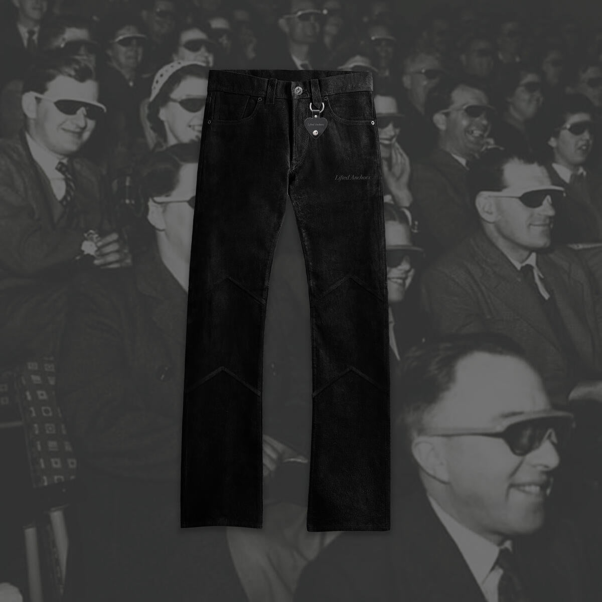 "McCALLUM" SYNTH SUEDE PANT