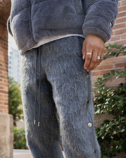 MOHAIR SNAP PANTS