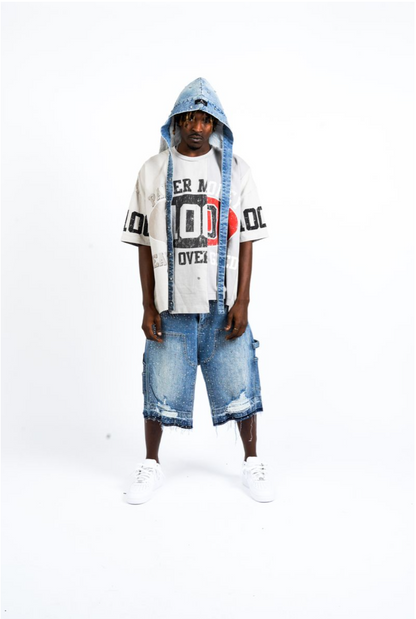 HEART OVER GREED PANEL TEE