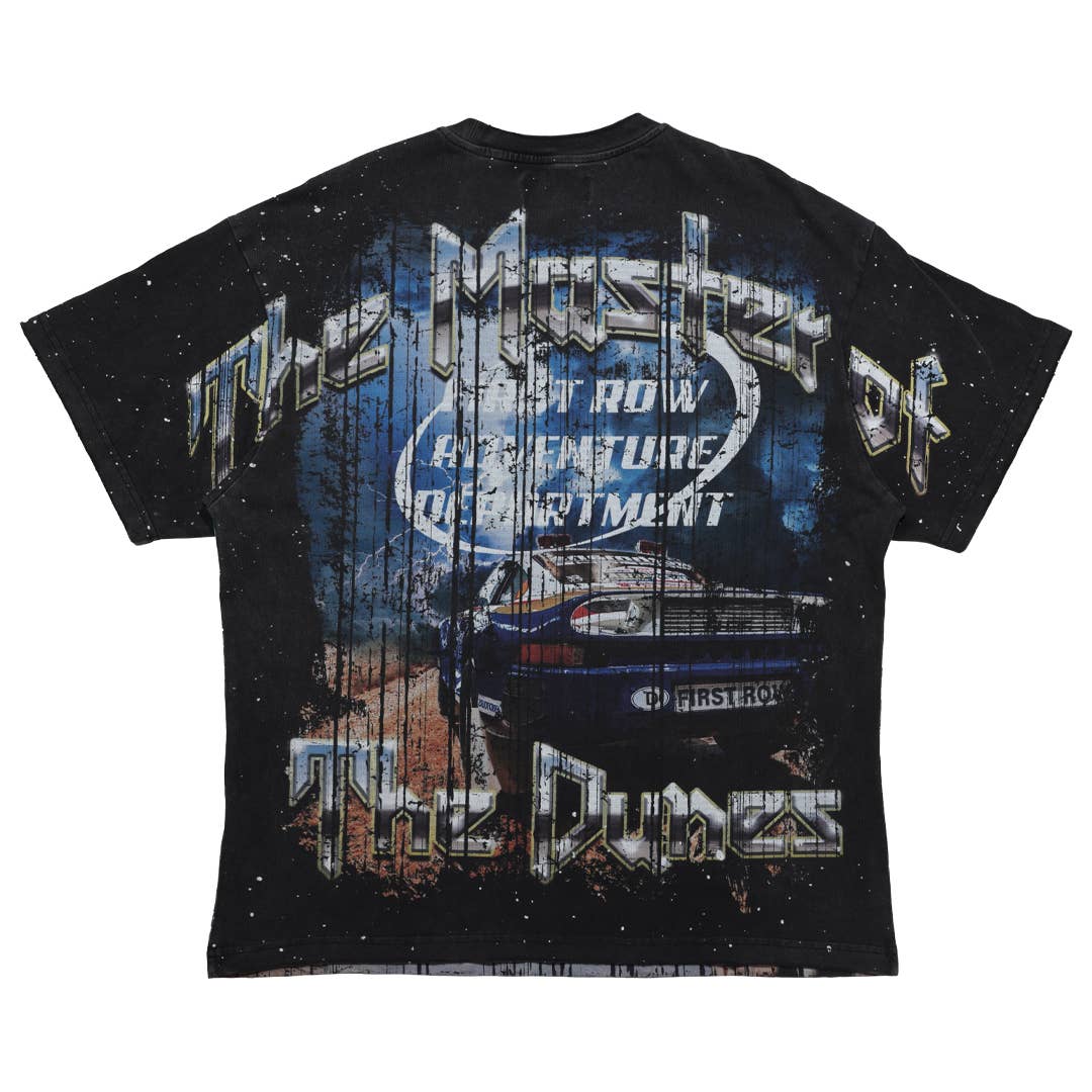 DEATH ROAD COSMOS TEE: Black / 2XL